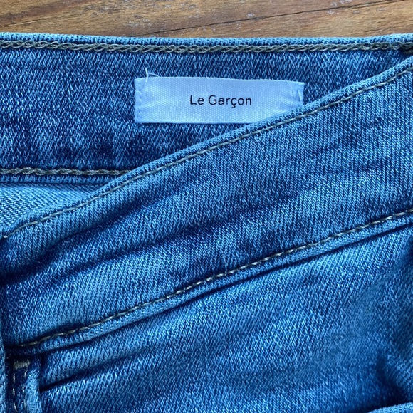 FRAME Jeans Le Garçon in Daphne Blue - Picture 5 of 13